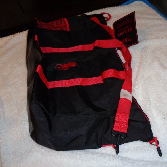 Ralph Lauren The Polo Red Duffle Bag NWT - Picture 1 of 5